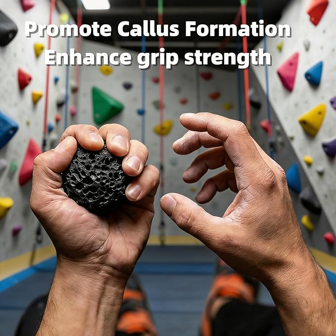 2026 New Callus Ball for Hand, Hand Grip Strength Trainer for Rock-Solid Hands, Build Callus Fast & Reduce Hand Sweat for Climbing & Workout