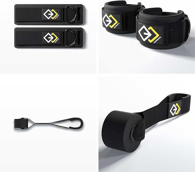 Resistance Bands Set - Premium Exercise Bands with Handles - Resistance Tubes for Men and Women - Professional Home Gym Fitness Equipment for Full Body Workout and Strength Training