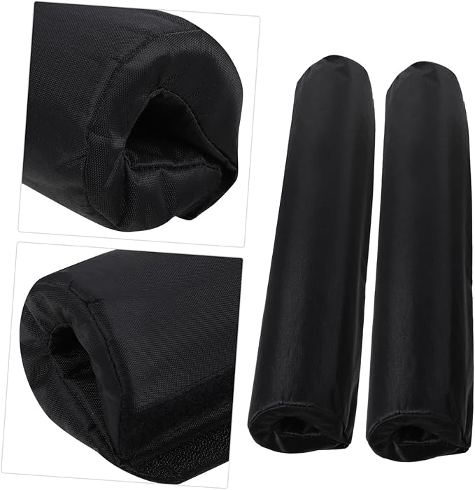 Kisangel 2Pcs Barbell Pad Squat Protector Thick Neck Shoulder Support Cover for Weightlifting Fitness Workouts for Squats Lunges Hip Thrusts Weight Distribution