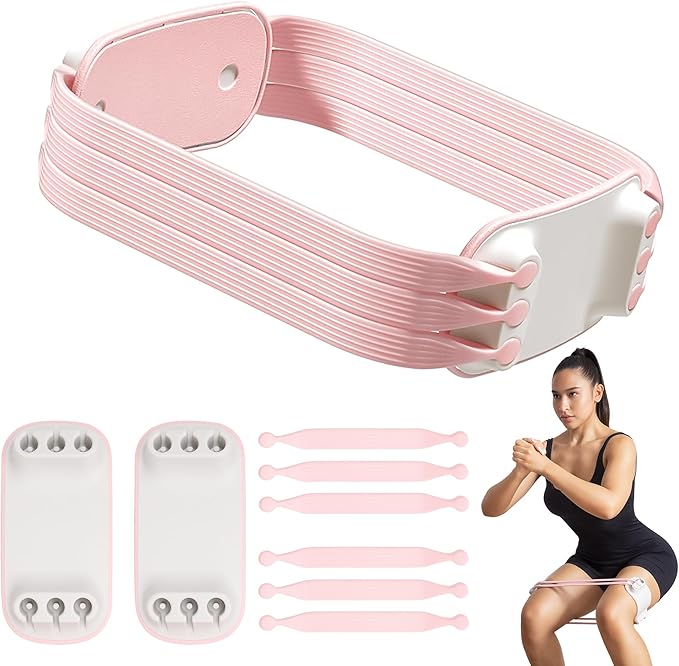 Adjustable Booty Bands-Resistance Bands for Legs Working Out-10/20/30lbs Exercise Workout Band with Carry Bag for Women & Men Physical Therapy, Home Fitness, Strength Training, Yoga