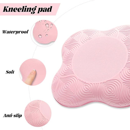 2 packs Yoga Knee Pad Mats Extra Thick for Knees Elbows Wrist Hands Head Foam Pilates Kneeling pad Yoga Knee Cushion Thick Exercise Pads for Knees Elbows Wrist Hands Head Foam Pilates Kneeling pad，Support Foam Pads for Women and Men
