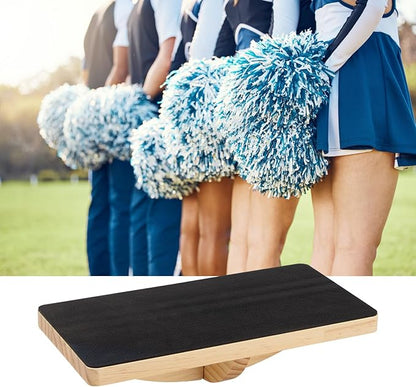 Cheer Balance Trainer, Wooden Cheer Flyer Stand, Cheer Stand for Cheerleading Flyer Balance, Cheer Flyer Stand Balance and Flexibility Trainer for Flexibility Core Strength (For Experienced Person)