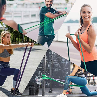 Pull-Up Bands Resistance-Bands Exercise-Bands - Pull up Assistance Bands Workout Bands Resistance for Women Long Resistance Bands Resistance Loop Bands Perfect for Gym Home or Travel