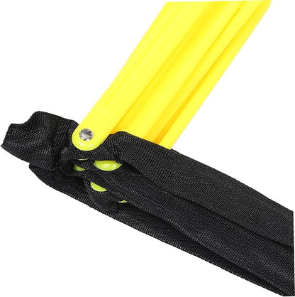 PartyKindom Portable Agility Ladder with Material for Soccer and Football Speed Training Footwork Ladder for Outdoor Agility Drills Compact Foldable Design for Athletes Coordination Exercises