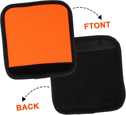 Milisten 2Pcs Detachable Horizontal Bars Grip Pads Non-Slip Polyester Barbell Pad for Strength Training Exercise Gear for Home Gym Protectors for Hip Thrusts