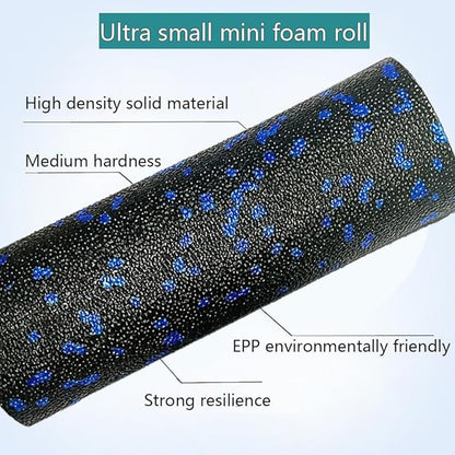 Extra Mini Foam Roller - High Density Massage Roller, Extra Small Yoga Roller for Physical Therapy, Myofascial Release, Deep Tissue & Muscle Recovery of Arms and Legs