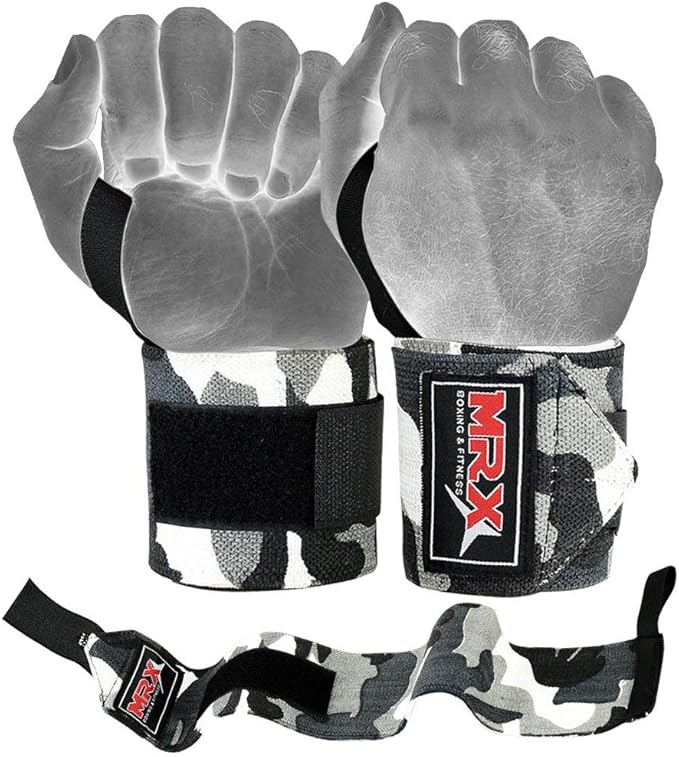 MRX Weight Lifting Gym Training Wrist Wraps for Wrist Support Bodybuilding Workout Wrap Men/Women