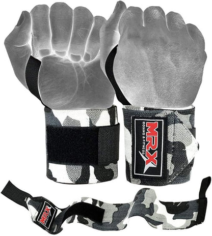 MRX Weight Lifting Gym Training Wrist Wraps for Wrist Support Bodybuilding Workout Wrap Men/Women