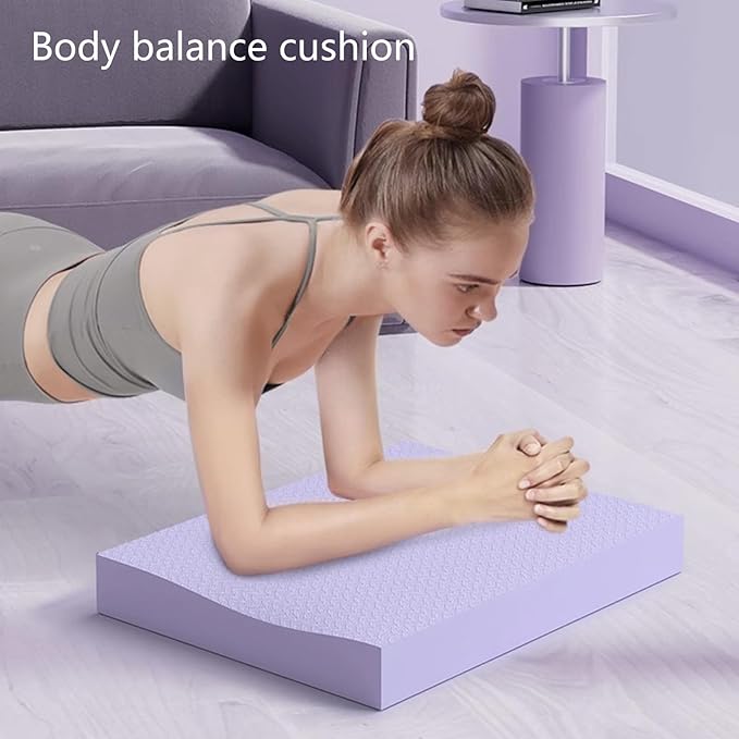 Foam Exercise Balances Pad Trainer NonSlip Fitness Board Kneeling Pad Pilate Foam Plate for Balances Training Enduring