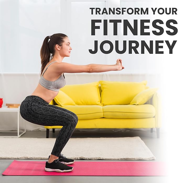 Full Body Workout Poster for Home Gym – Exercise Chart for Glutes, Legs, Back & Abs – Strength Training Guide with Squats, Lunges, Deadlifts, Core Exercises – Bodyweight & Dumbbell Training Guide