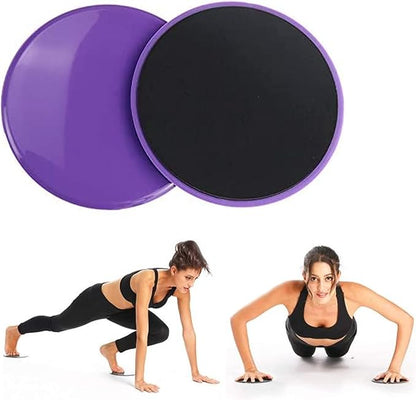 THE CEO Workout Sliders Disc- Durable Sliding Discs for Core & Full-Body Training- Strengthen Abs & Improve Stability with Smooth Foot Sliders for Home & Gym- Achieve Fitness Goals Anywhere- Set of 2
