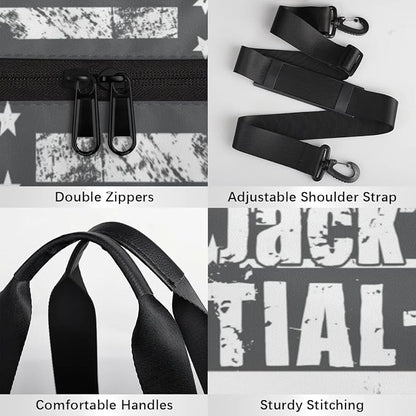 Personalized-Martial-Arts-Gear-Bag for Karate Teakwondo, Custom Jiujitsu Bag for Boys, Karate Teakwondo Bag for Gear Waterproof Lightweight Large USA