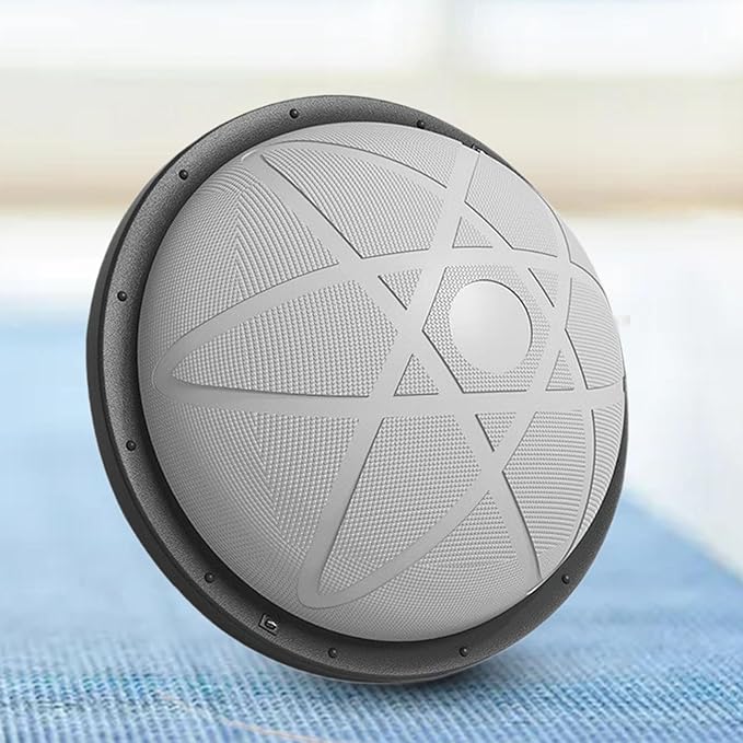 YIJU Half Ball Balance Trainer for and Fitness Activities, Grey, Style B