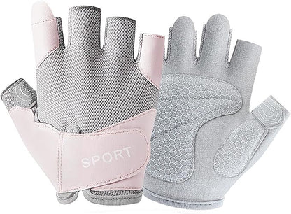 Breathable-Workout-Gloves for Women - Weight Lifting Gloves for Gym Exercise, Fitness, Training, and Cycling