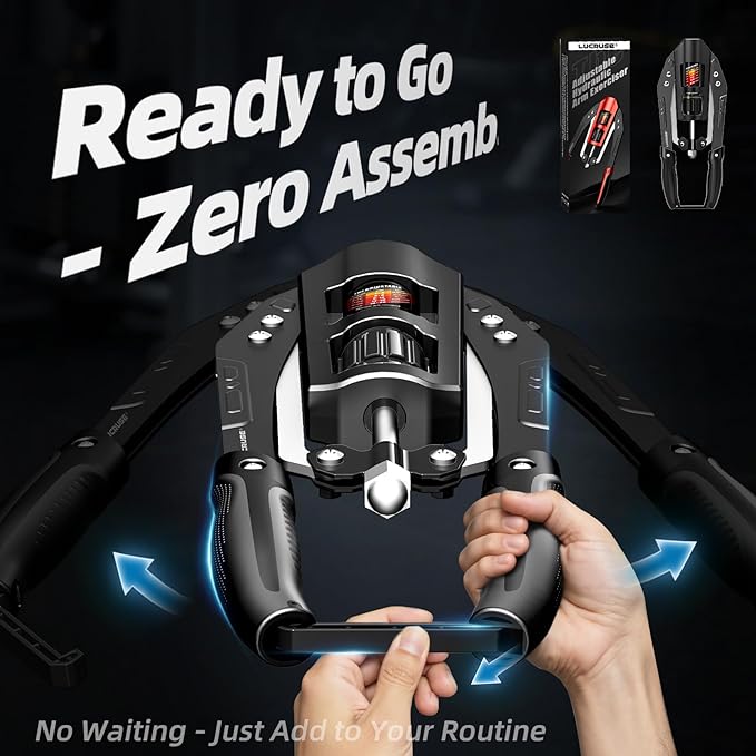 Twister Arm Exerciser, Adjustable Arm Twister Trainer, Chest Expander, Home Gym Equipment, Shoulder Arm Chest Forearm Muscle Training,22-440lbs Hydraulic Power Fitness Workout Exercise