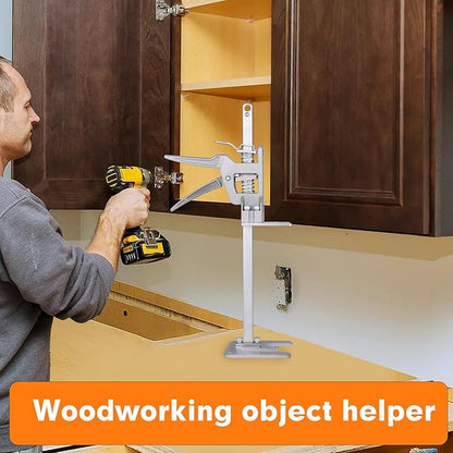 Labor Saving Arm Jack 2 Pack, Hand Lifting Jack Tool, Multi-Function Height Adjustment Device, for Installing Doors, Windows, Cabinets, Woodworking, Lifting Furniture