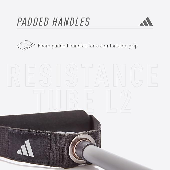 adidas Resistance Tube with Handles - Available in Three Weight Levels