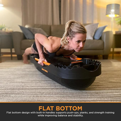 Terra Core Balance Trainer – Inflatable Home Gym Fitness Platform for Core, Strength, Balance, HIIT and Conditioning, Full Body Functional Training Tool for Stability and Cardio Workouts at Home