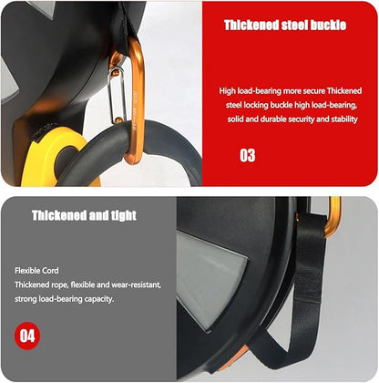 Flywheel Trainer,Multi Exercise Gym Workout Station with Roulette Design to Disassemble Comfortable Non-Slip Grip High Strength and Load-Bearing,Fitness Strength Training Equipment