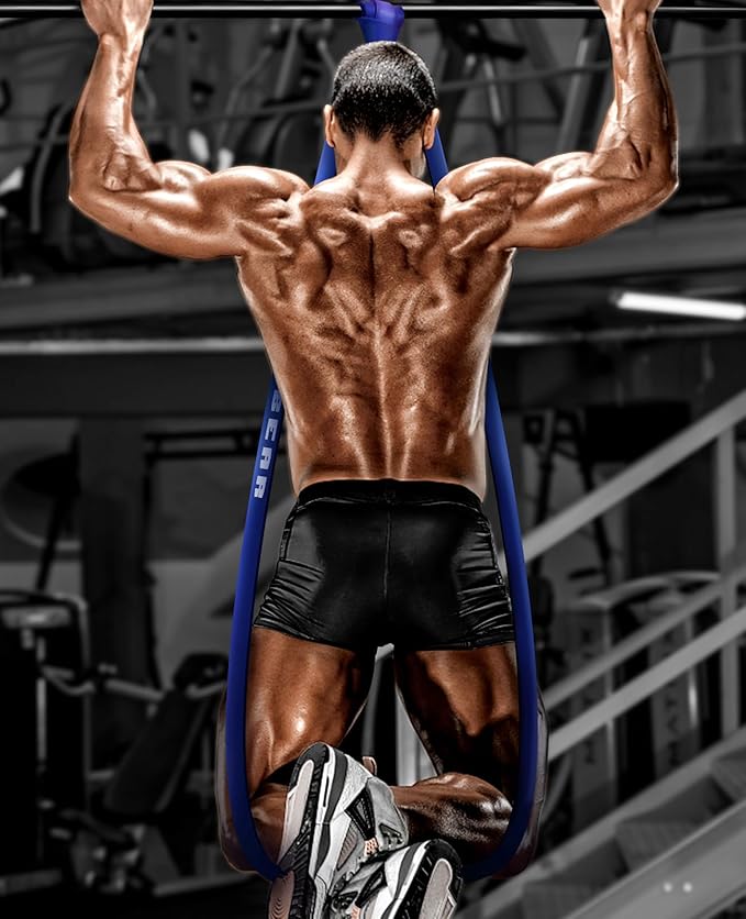 HAPBEAR Pull Up Assistance Bands - Pull Up Bands - Resistance Bands - Exercise Bands Resistance Bands Set - Workout Bands for Working Out, Stretching, Muscle Training