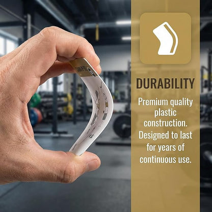 Bodyweight & Dumbbell & Suspension1 Workout Cards - 150 Large 5"x3.5" Exercise Cards with 36 Strength Moves, Home & Gym Fitness Cards for Men & Women, Beginner Fitness Guide