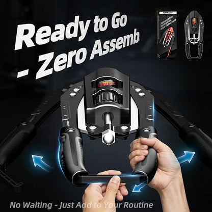 EAST MOUNT Twister Arm Exerciser - Adjustable 22-440lbs Hydraulic Power, Home Chest Expander, Shoulder Muscle Training Fitness Equipment, Arm Enhanced Exercise Strengthener