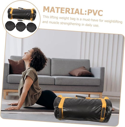 TOYANDONA Portable Weight Lifting Bag for Men PVC Strength Training Sandbag for Muscle Building Versatile Workout Weight Bag for Fitness and Exercises