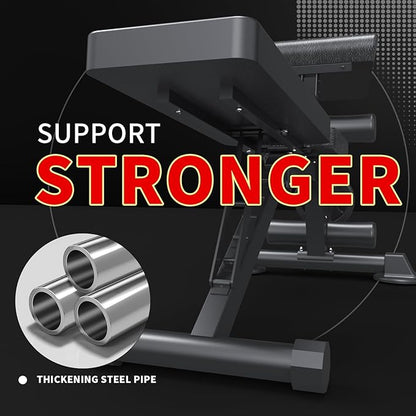 K KINGKANG Adjustable Weight Bench, Workout Bench Press for Home Gym, Exercise Sit Up Bench for Full Body Workout, Quick Foldable Strength Training Bench for Home Gym Weight 660 Lbs Incline Decline Flat 2024-New Version
