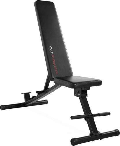 CAP Barbell Multi-Purpose Adjustable Utility Strength Training Weight Bench | Multiple Options