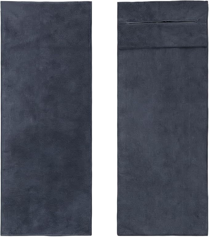 Gym Towels - Slip Resistant Sweat Towels for Gym | Microfiber High Absorbency Fitness Accessories for Yoga Tennis Sports Exercise Pilates Fitness Training Yoga Mat Cover Bench Cover