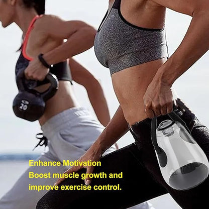 Alomejor 5kg Fitness Water Bag Sandbag, Inflatable Workout Power Bag with Water for Home Gym Travel