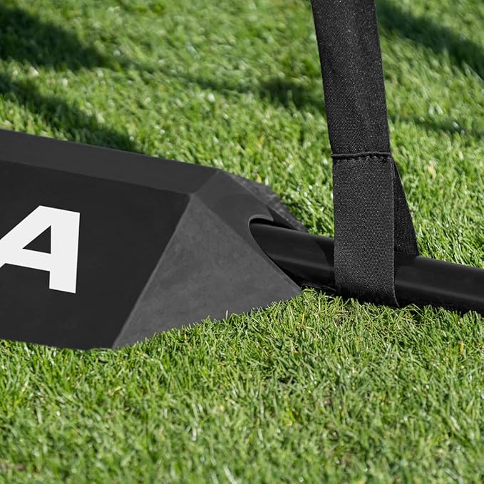 FORZA Goalkeeper Training Deflection Ramp | Durable Rubber Ball Deflector for Soccer- Ideal for GK Reactions, Reflex Training, and Shot Stopping Practice - Two Styles for Varied Training
