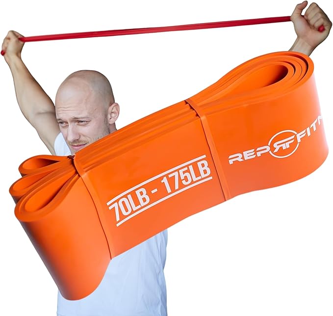 Rep Fitness Pull-Up Bands Resistance Exercise Workout Equipment Set for Home Gym Training – Heavy Duty Stretch Band for Assisted Pullups, Strength Training, Physical Therapy, and Fitness Workouts