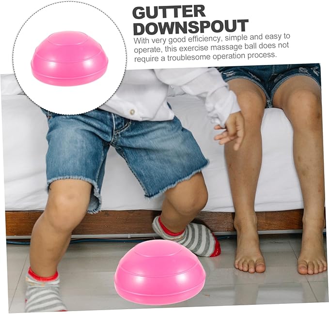 Garneck Half Massage Ball for Durable Semicircle Yoga Ball for Balancing and Gym Training Fun and Reliable Fitness Tool for Exercise and Massage for Pregnancy and Family Activities