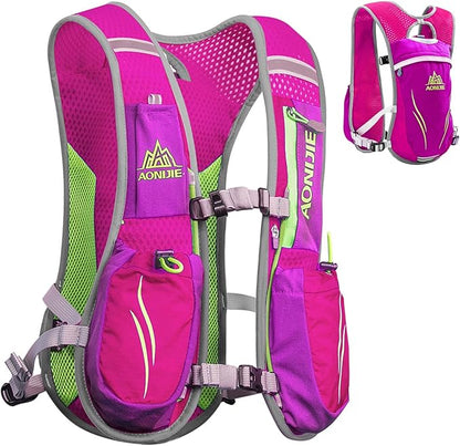TRIWONDER Hydration Running Vest Backpack, Lightweight Water Pack for Men Women Hydration Backpack for Trail Race, Hiking, Cycling, Climbing, Camping, Jogging, Marathon