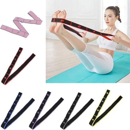 UncleS Resistance Band Stretching Band Elastic Fitness Band Stretch Strap For Physical Therapies Pilate Fitness Resistance Band Fitness Band Stretch Strap Yoga Stretching Band For Sport