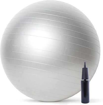Cap Barbell Fitness Stability Exercise Ball, 65cm | Multiple Colors