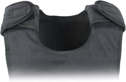 RUNmax 20LBS - 150LBS Adjustable Weighted Vest Wtih Shoulder Pads Option for Men and Women