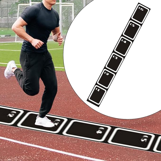 Agility Ladder Mat Speed Ladder Fitness Exercise Sports Home Gym Footwork Trainer Improve Speed Coordination Skill