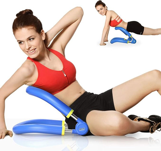 Ab Machine for Home Gym – All-in-One Abs Workout Equipment, Core & Sit Up Trainer for Stomach Exercise, USA Patented Ab Crunch Machine, Black