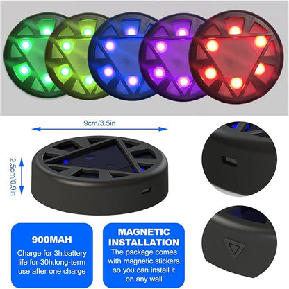 Sports Agility Lights Training-6 Modes,Reaction Training Light,Portable Fitness Lights Trainer, Improve Speed, Agility & Reaction Time Training Kit-Design Different Targeted Training