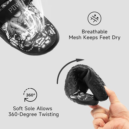 MANUEKLEAR Deadlift Shoes - Weight Lifting Shoes for Men Women - Weightlifting Squat Shoes Fitness Cross-Trainer Barefoot Gym Training Sneakers