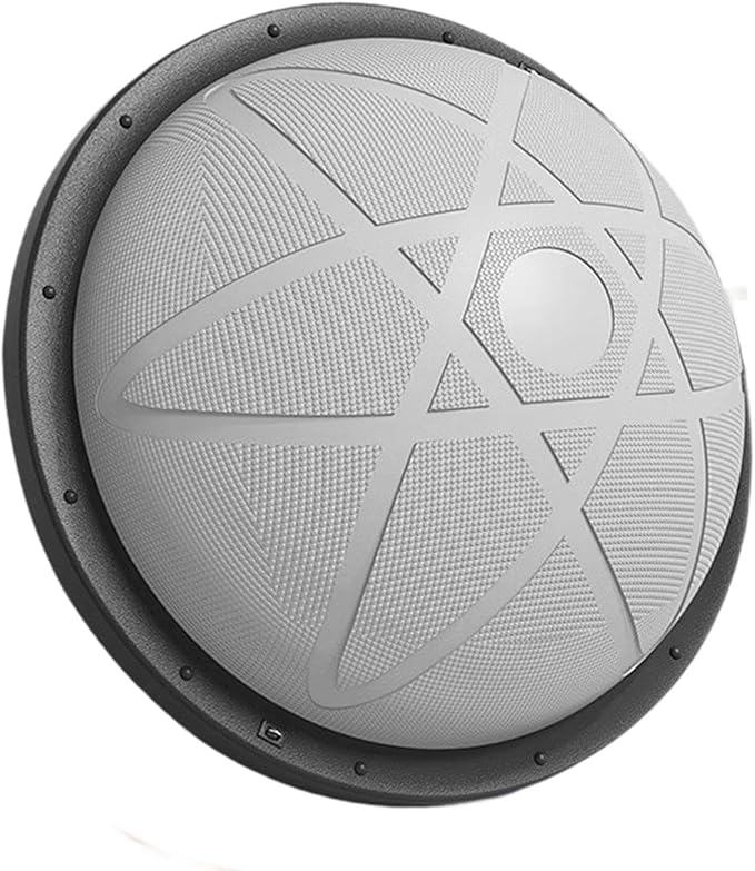 YIJU Half Ball Balance Trainer for and Fitness Activities, Grey, Style B