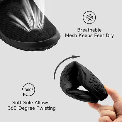 MANUEKLEAR Deadlift Shoes - Weight Lifting Shoes for Men Women - Weightlifting Squat Shoes Fitness Cross-Trainer Barefoot Gym Training Sneakers