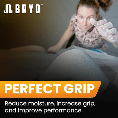 BRYO Spartan Grip Loose Chalk Bag Refill - 3.5oz - Premium Sports Chalk for Enhanced Grip - Ideal for Weightlifting, Climbing, Gymnastics, and More
