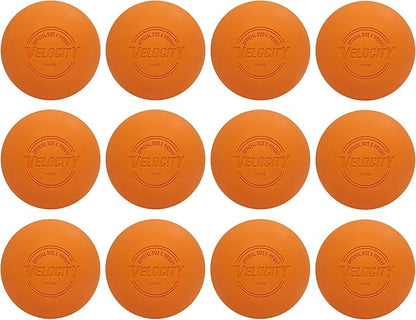Velocity Lacrosse Balls - 1, 2, 3, 6, 12, 18, 24, 36, 60 and 120 Packs - for Practice, Official NFHS and College Approved Size