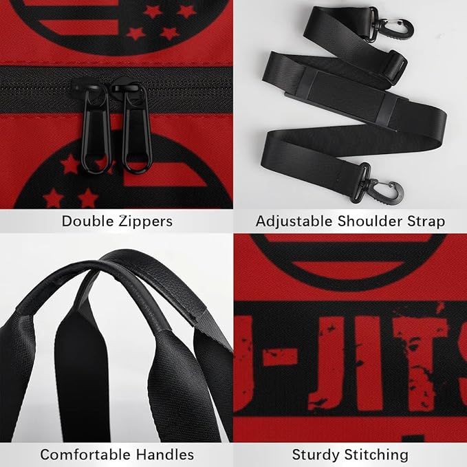 Personalized-Martial-Arts-Gear-Bag for Karate Teakwondo, Custom Jiujitsu Bag for Boys, Karate Teakwondo Bag for Gear Waterproof Lightweight Large USA