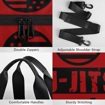 Personalized-Martial-Arts-Gear-Bag for Karate Teakwondo, Custom Jiujitsu Bag for Boys, Karate Teakwondo Bag for Gear Waterproof Lightweight Large USA
