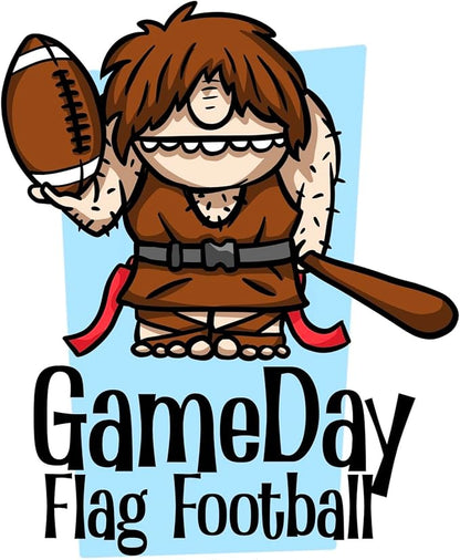 Gameday Flag Football Set – Kits for 2–14 Players w/Belts, Agility Cones & Carry Bag – Available in Multi Colors & Sizes