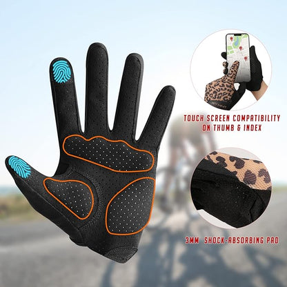 Ventilated Workout Gloves for Women Men Full Finger.Weight Lifting Gloves with Full Palm Vent & Breathable Mesh Back for Gym, Weightlifting, Fitness, Exercise,Training.Cycling